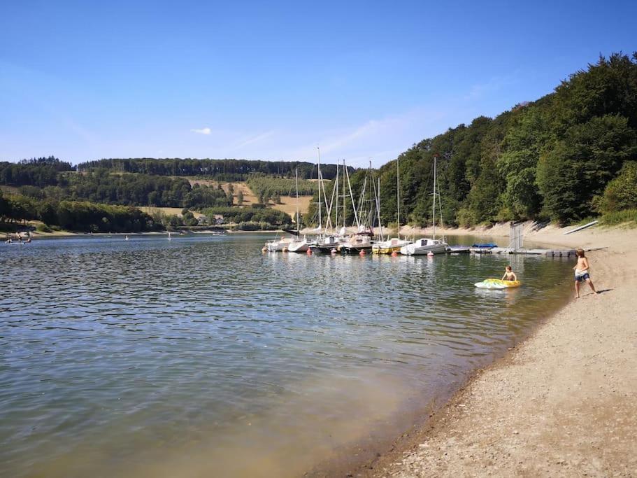Ferienhaus Lena Im Sauerland Direkt Am Hennesee Мешеде Екстериор снимка